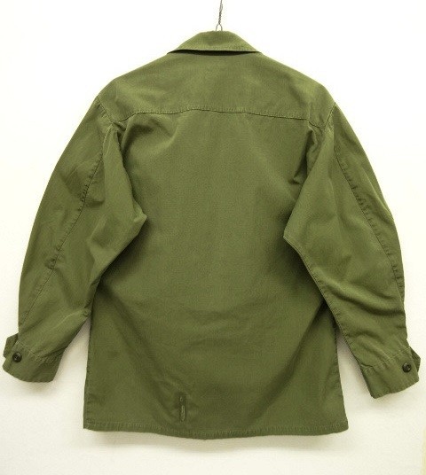 画像: 60'S アメリカ軍 US ARMY "JUNGLE FATIGUE 3rd" ノンリップ ファティーグジャケット S-SHORT (VINTAGE)