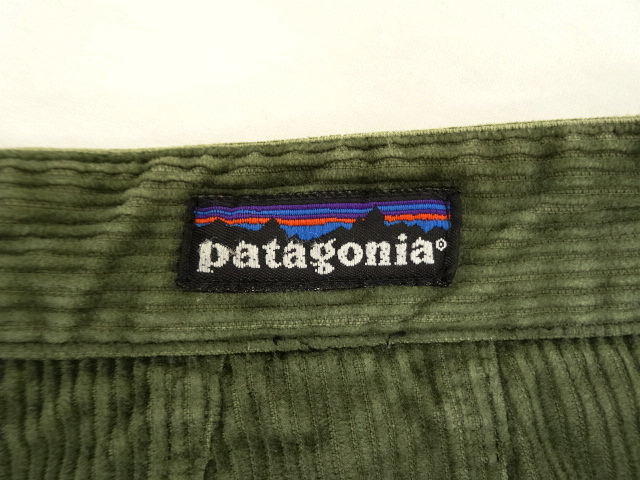 画像: 90'S PATAGONIA 雪無しタグ ツープリーツ 太畝コーデュロイパンツ (VINTAGE)