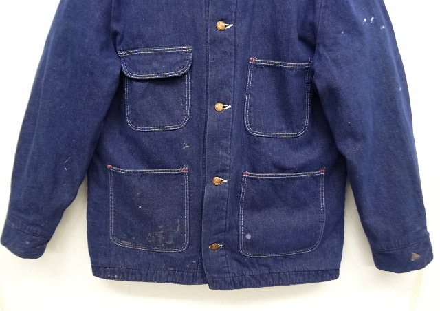 画像: 70'S WRANGLER ブランケット入り デニム カバーオール INDIGO (VINTAGE)