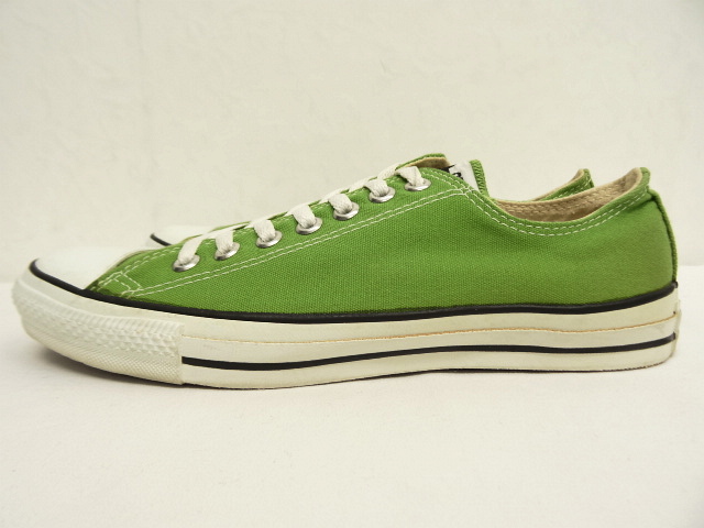 画像: 90'S CONVERSE "ALL STAR LO" キャンバススニーカー LT GREEN USA製 (VINTAGE)