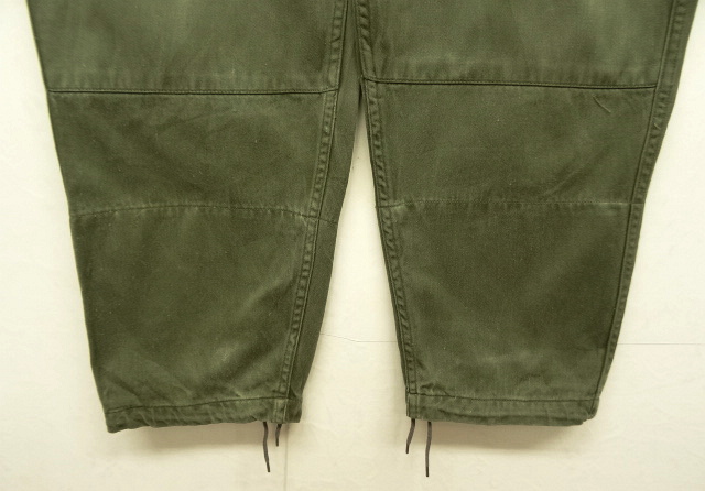 画像: 60'S フランス軍 M64 フィールドパンツ OLIVE 84C (VINTAGE)