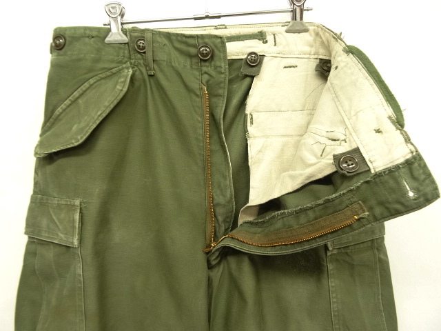 画像: 50'S アメリカ軍 US ARMY M-51 フィールドパンツ S-SHORT (VINTAGE)