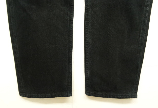 画像: 90'S EURO LEVIS 501 デニム BLACK UK製 W34L30 (VINTAGE)