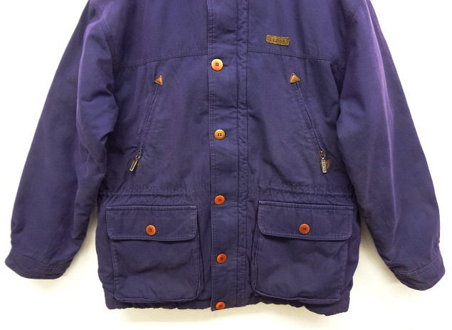 画像: 80'S LL Bean 裏地ウール 中綿入り フード付きジャケット (VINTAGE)