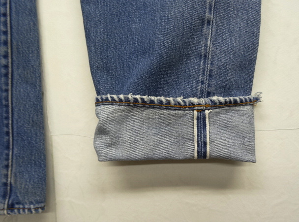 画像: 80'S LEVIS 501 赤耳 デニム USA製 W33L31 (VINTAGE)