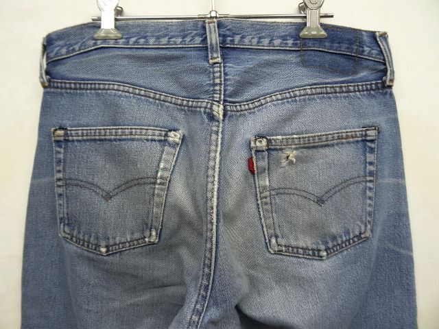 画像: 80'S LEVIS 501 赤耳 デニム USA製 W33L31 (VINTAGE)