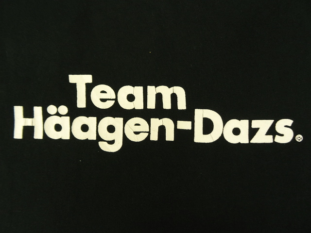 画像: 90'S Haagen-Dazs シングルステッチ 両面プリント 半袖 Tシャツ ブラック USA製 (VINTAGE)