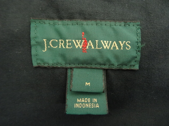 画像: J.CREW ALWAYS 切り替え コットン アノラックパーカー ブルー/ブラック (USED)