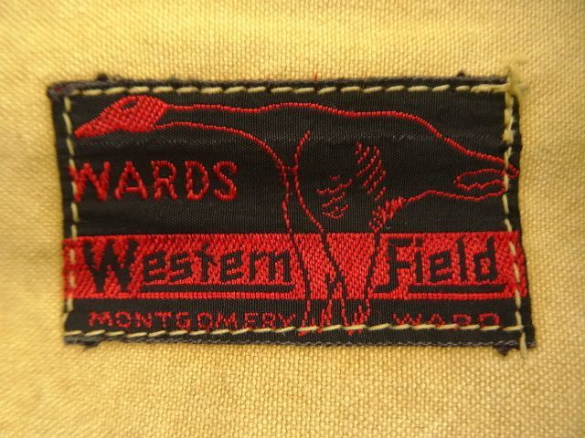 画像: 40'S MONTGOMERY WARD "WESTERN FIELD" ハンティングジャケット ベージュ (VINTAGE)