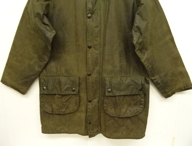 画像: 80'S BARBOUR 2クレスト "GAMEFAIR" オイルドジャケット OLIVE イングランド製 (VINTAGE)