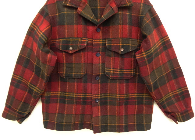 画像: 70'S PENDLETON ヘビーウール シャツジャケット チェック柄 USA製 (VINTAGE)