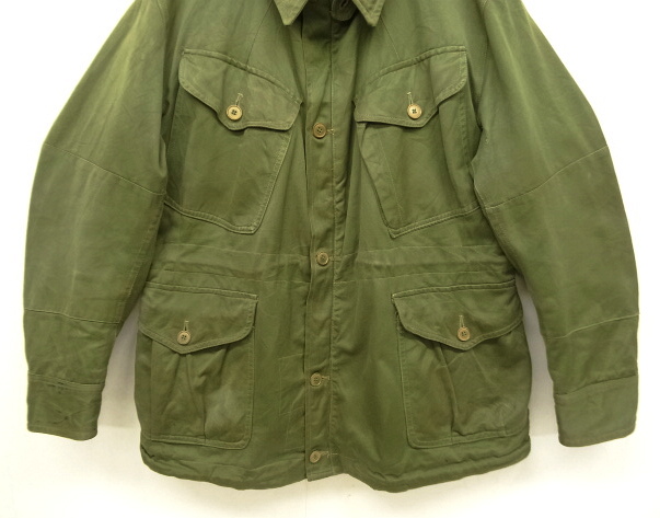 画像: 50'S イギリス軍 BRITISH ARMY "COMBAT SMOCK SATEEN" ジャケット LIGHTNING コの字留めジップ (VINTAGE)