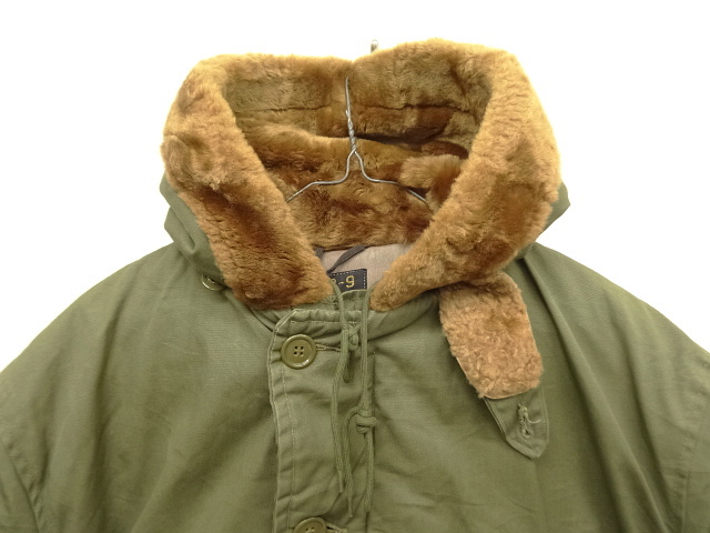 画像: 50'S B-9 PARKA 裏地キルティング フライトジャケット (VINTAGE)