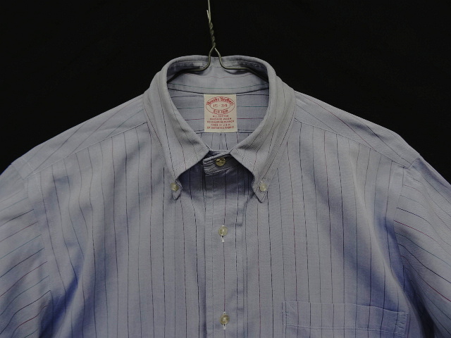 画像: 80'S BROOKS BROTHERS オックスフォード BDシャツ ストライプ USA製 (VINTAGE)