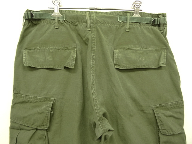 画像: 60'S アメリカ軍 US ARMY "JUNGLE FATIGUE" カーゴパンツ M-SHORT (VINTAGE)