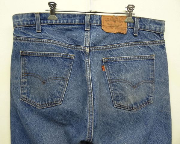 画像: 80'S LEVIS 505 デニム インディゴ USA製 W38L30 (VINTAGE)