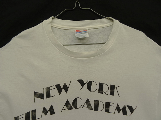 画像: 90'S NEWYORK FILM ACADEMY 両面プリント オフィシャル Tシャツ ホワイト (VINTAGE)