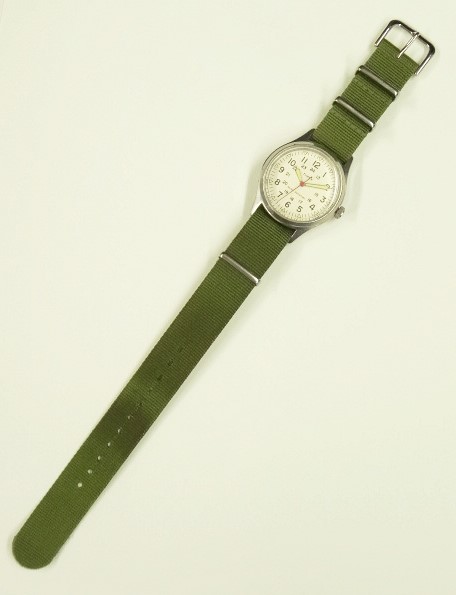 画像: J.CREW x TIMEX フィールドウォッチ 文字盤ホワイト (USED)