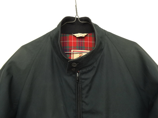 画像: BARACUTA G9 ハリントンジャケット ダークネイビー イングランド製 (USED)