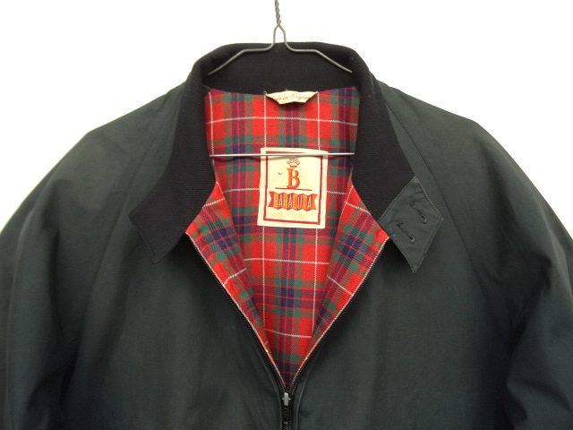 画像: BARACUTA G9 ハリントンジャケット ダークネイビー イングランド製 (USED)