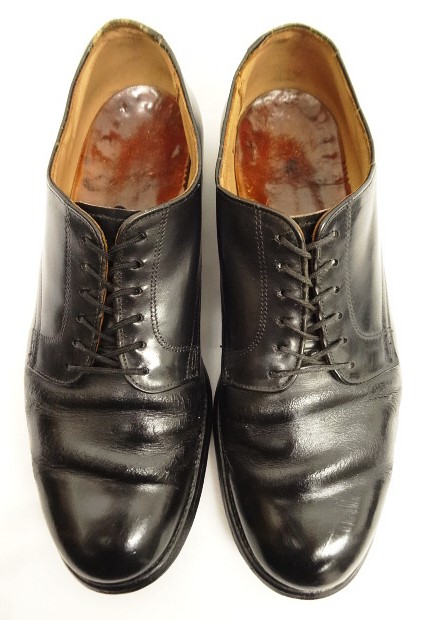 画像: 60'S アメリカ軍 US NAVY "SPORTWELT SHOE CO製" 6アイレット レザーソール サービスシューズ (VINTAGE)