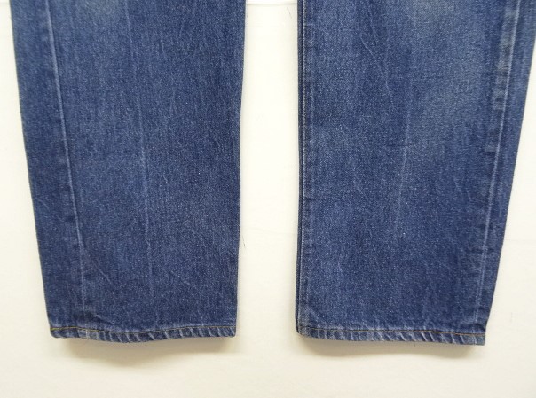 画像: 80'S LEVIS 501 "内股シングル" デニム インディゴ USA製 W36L33 (VINTAGE)