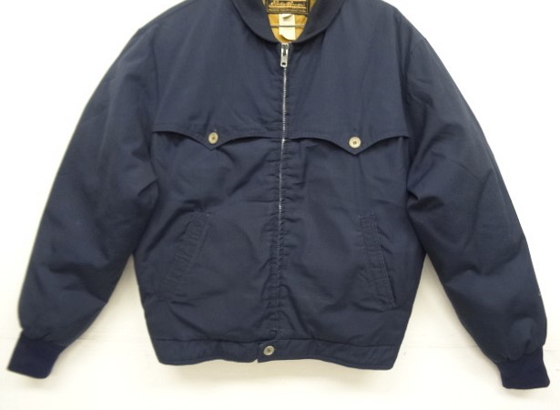 画像: 70'S EDDIE BAUER 黒タグ グースダウン ドリズラージャケット ダークネイビー (VINTAGE)