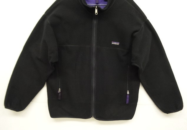 画像: 90'S PATAGONIA "雪無しタグ" 裏地P.E.F LIGHT-X JACKET フリースジャケット ブラック USA製 (VINTAGE)