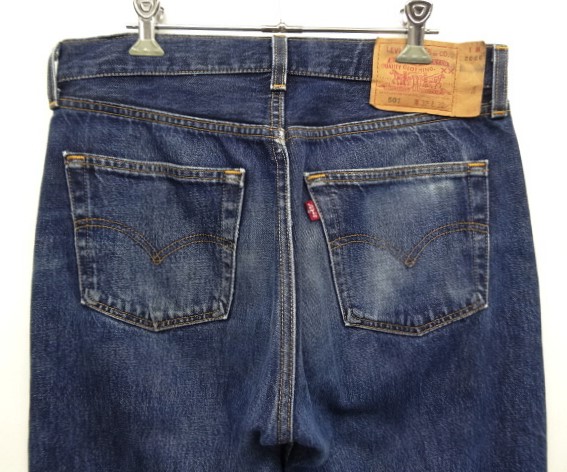 画像: 90'S LEVIS 501 デニム インディゴ USA製 W32L32 (VINTAGE)