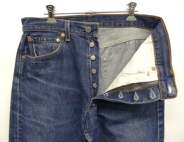 画像: 90'S LEVIS 501 デニム インディゴ USA製 W32L32 (VINTAGE)