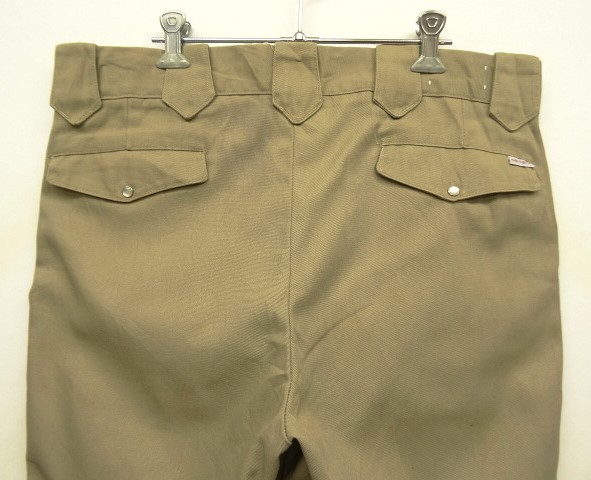 画像: 80'S CARHARTT ウエスタンパンツ ベージュ SCOVILLジップ USA製 (VINTAGE)