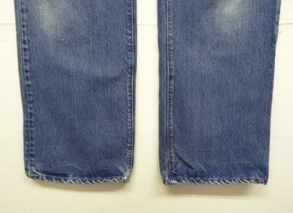 画像: 70'S LEVIS 517 "66モデル" 内股シングル バック裏シングル デニム インディゴ 刻印8 42TALONジップ USA製 W36L30 (VINTAGE)