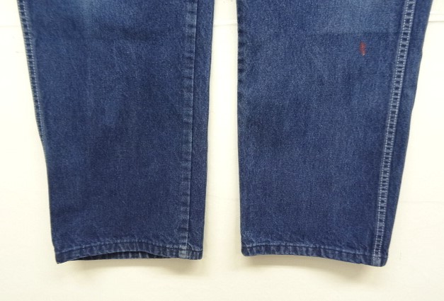 画像: 80'S DICKIES チビタグ デニム ペインターパンツ インディゴ 42TALONジップ W33L30 USA製 (VINTAGE)