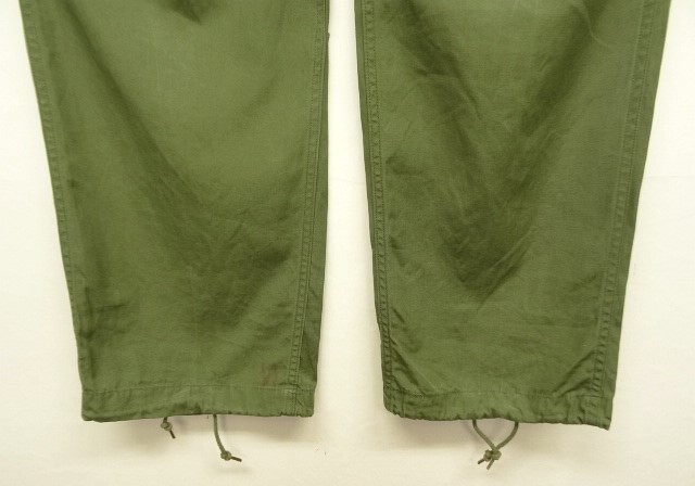 画像: 60'S アメリカ軍 US ARMY "JUNGLE FATIGUE" 2ndモデル ノンリップ カーゴパンツ S-L (VINTAGE)