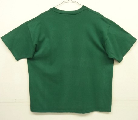 画像4: 90'S RUSSELL ATHLETIC "HIGH COTTON" ポケット付き 半袖 Tシャツ グリーン USA製 (VINTAGE)