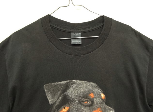 画像: 90'S ROTTWEILER シングルステッチ 半袖 Tシャツ ブラック USA製 (VINTAGE)