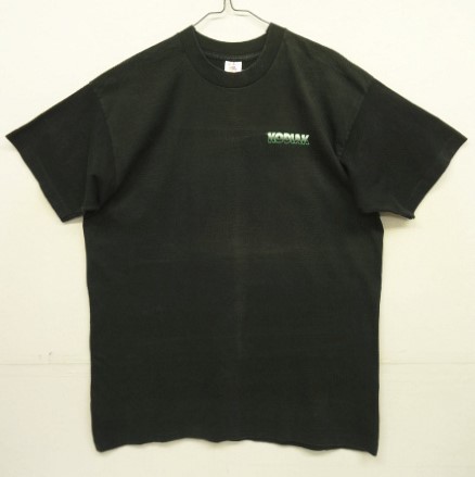 画像3: 90'S KODIAK シングルステッチ 両面プリント 半袖 Tシャツ ブラック USA製 (VINTAGE)