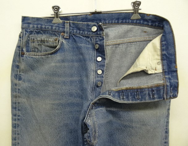 画像: 80'S LEVIS 501 デニム インディゴ USA製 W38L31 (VINTAGE)