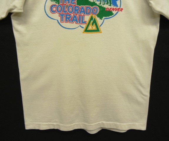 画像: 90'S THE COLORADO TRAIL シングルステッチ 両面プリント Tシャツ ホワイト USA製 (VINTAGE)