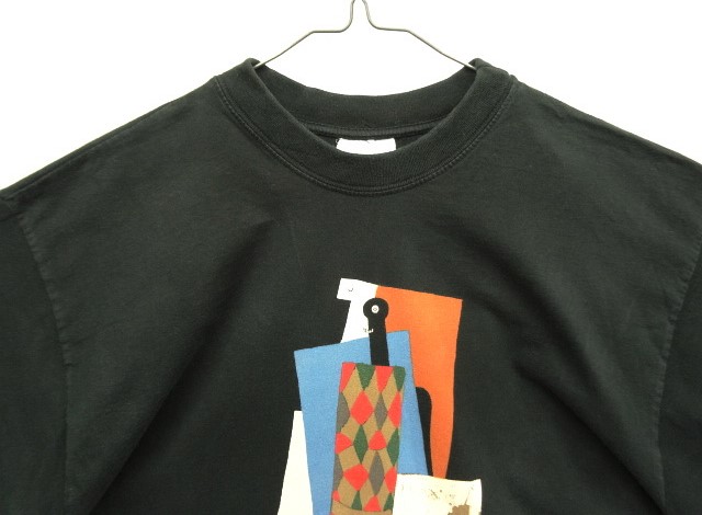 画像: 90'S PABLO PICASSO "HARLEQUIN 1915 " オフィシャル Tシャツ ブラック (VINTAGE)