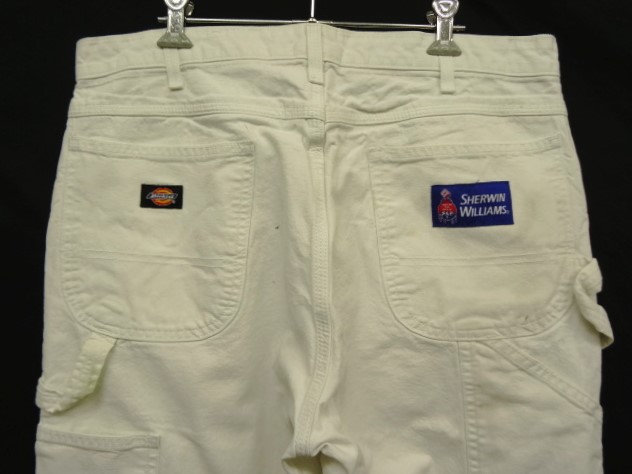 画像: DICKIES x SHERWIN WILLIAMS ペインターパンツ ホワイト W36L30 (VINTAGE)