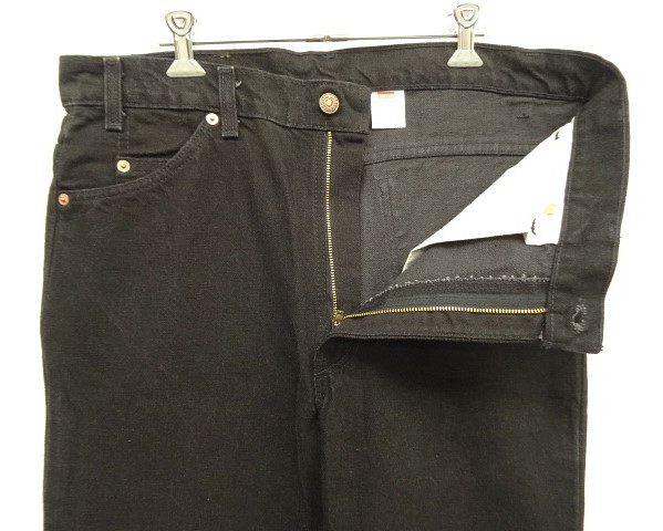 画像: 90'S LEVIS 517 デニム ブラック W36L36 USA製 (DEADSTOCK)