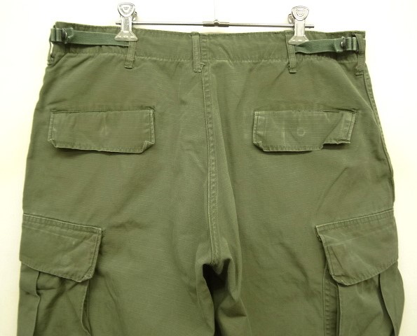 画像: 60'S アメリカ軍 US ARMY "JUNGLE FATIGUE" カーゴパンツ M-SHORT (VINTAGE)