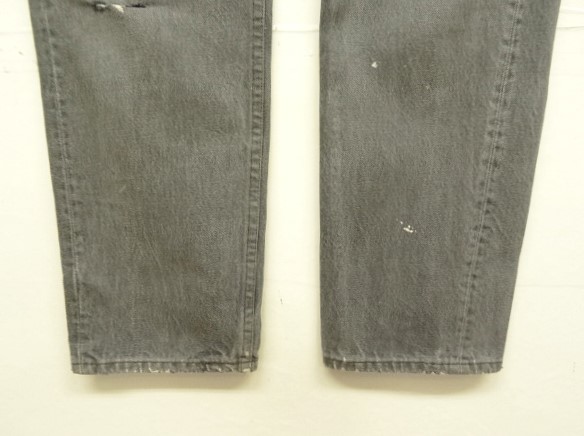 画像: 80'S LEVIS 501 デニム 先染めブラック USA製 W30L32 (VINTAGE)