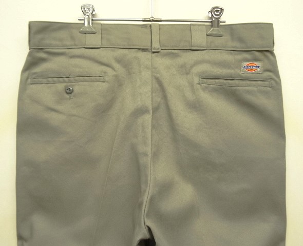 画像: 90'S DICKIES 874 ワークパンツ グレー W38L30 USA製 (VINTAGE)