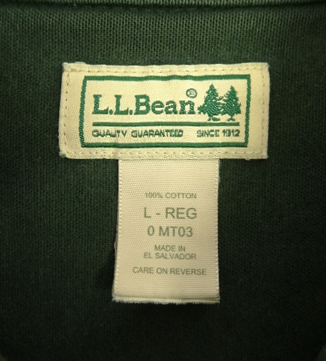 画像2: 00'S LL Bean シャモアクロス 長袖 シャツ ダークグリーン (VINTAGE)