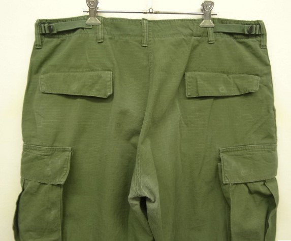 画像: 60'S アメリカ軍 US ARMY "JUNGLE FATIGUE" カーゴパンツ L-R (VINTAGE)