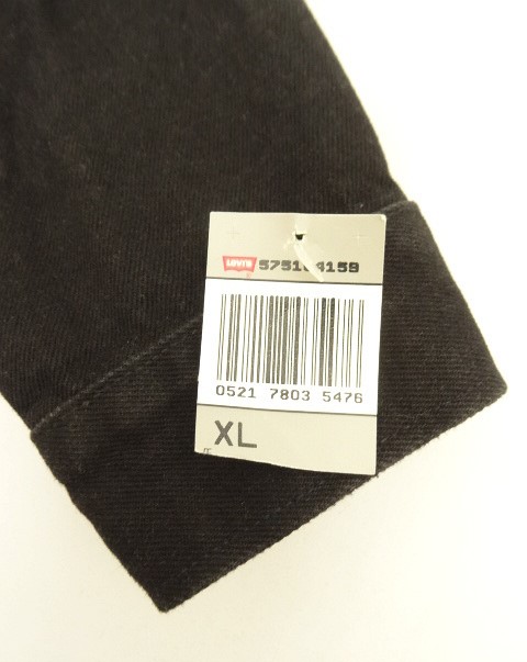 画像: 90'S LEVIS "57510" デニム トラッカージャケット ブラック USA製 (DEADSTOCK)