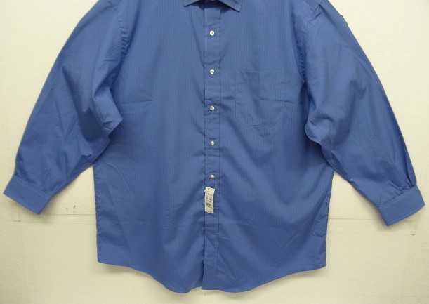 画像: 90'S BROOKS BROTHERS "MAKERS" ポプリン ワイドカラーシャツ ストライプ USA製 (DEADSTOCK)