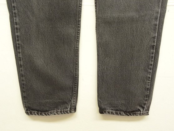 画像: 80'S LEVIS 505 デニム 先染めブラック W36L30 USA製 (VINTAGE)